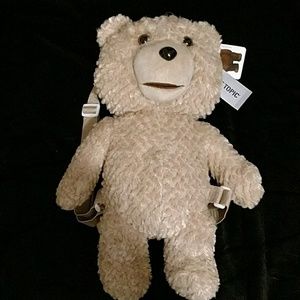 Official Ted plushie backpack from hot topic